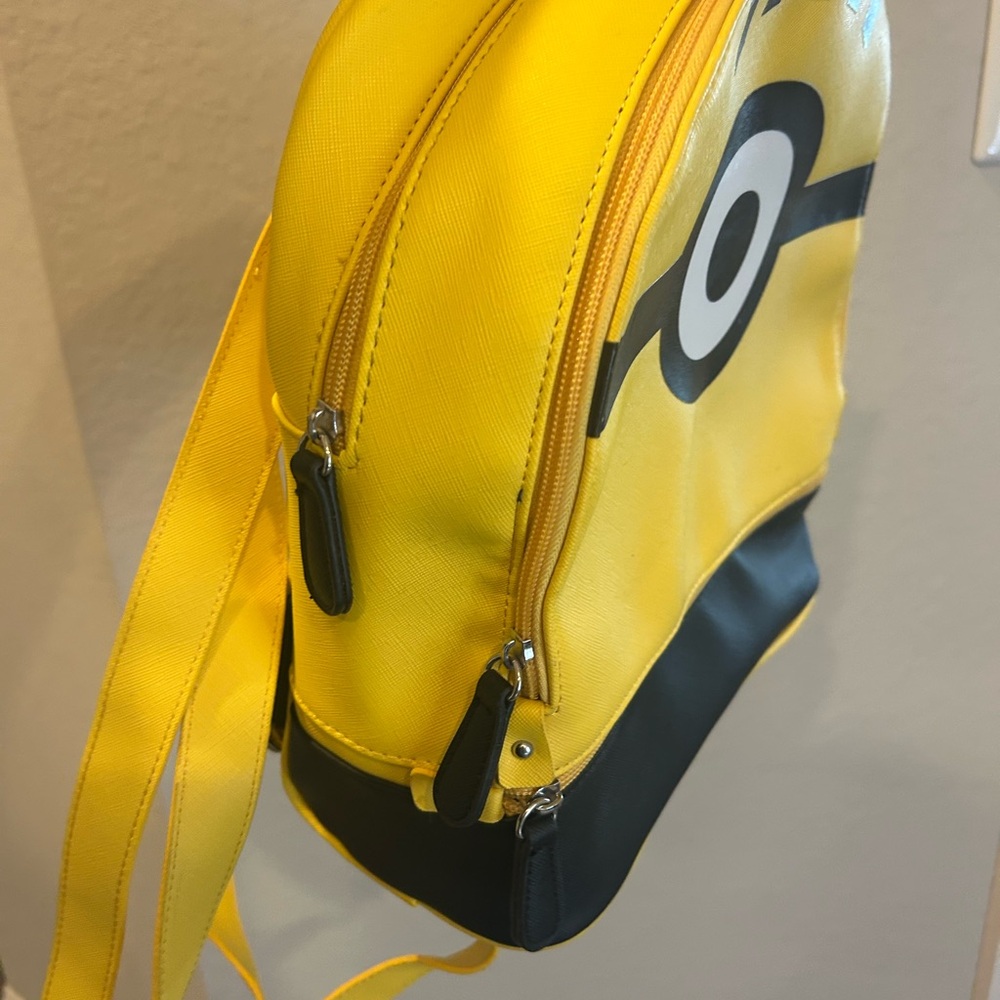 Yellow Minion Backpack with Black Accent - Picture 2 of 3